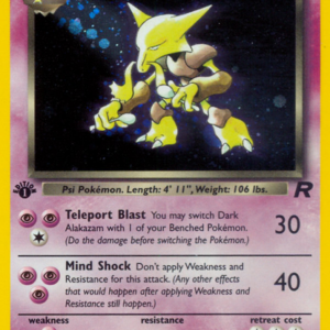 Dark Alakazam - Team Rocket - 1 (1st Edition Holofoil)